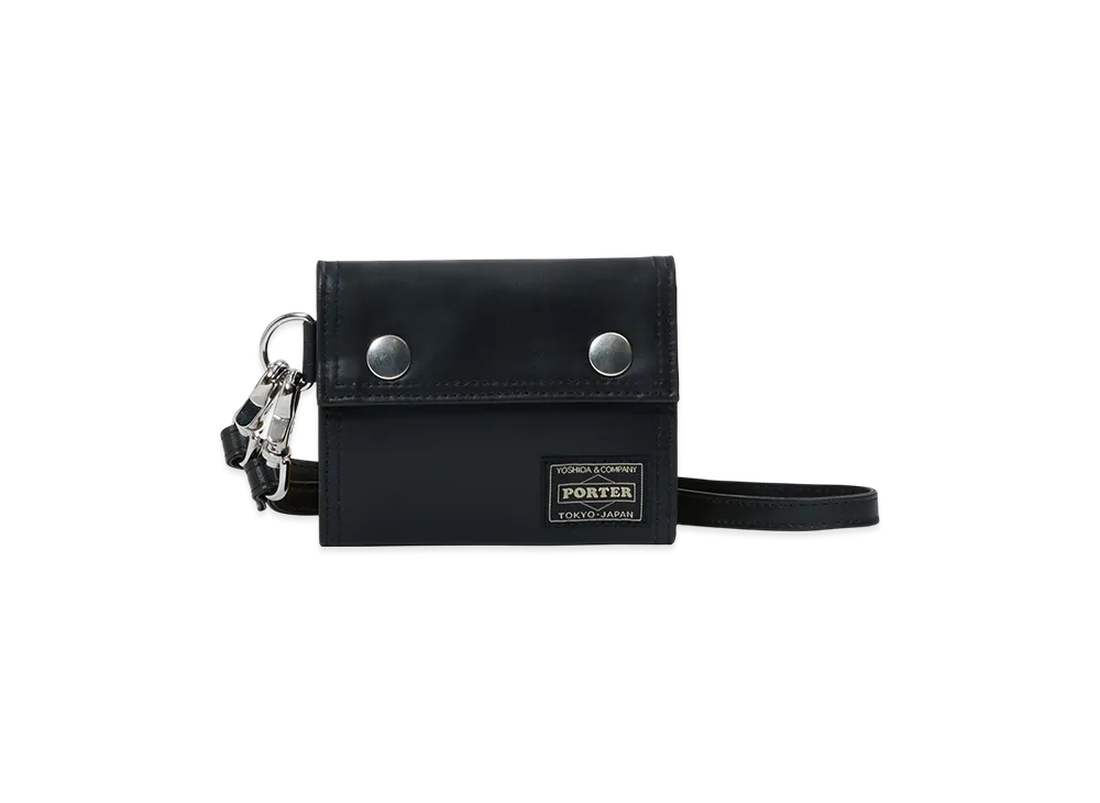 PORTER FREE STYLE Pocket Cord Wallet "Black"