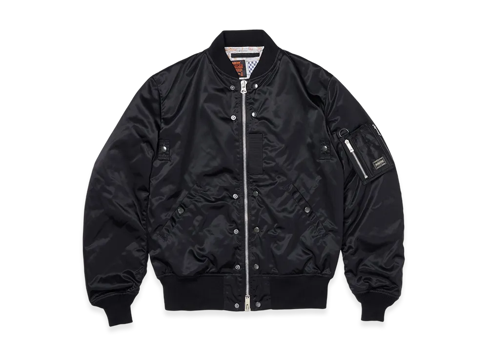 PORTER x Buzz Rickson's MA-1 & Wallet "Black"