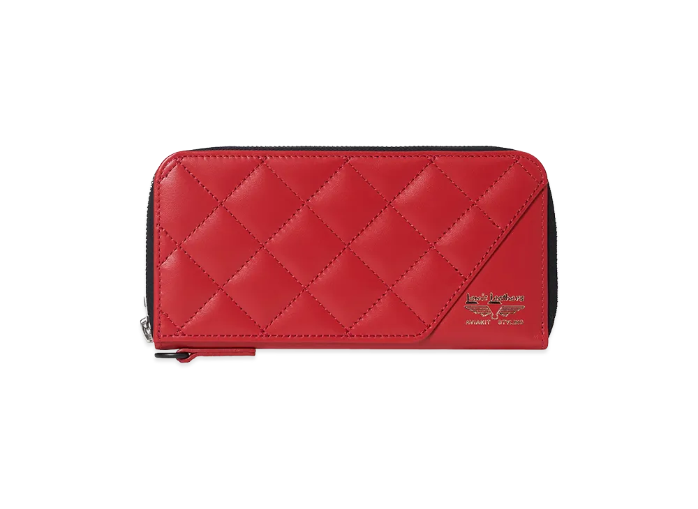 PORTER x Lewis Leathers Long Wallet "Red"