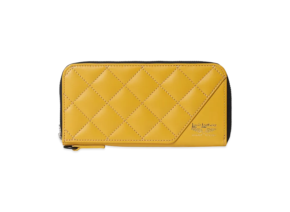 PORTER x Lewis Leathers Long Wallet "Yellow"