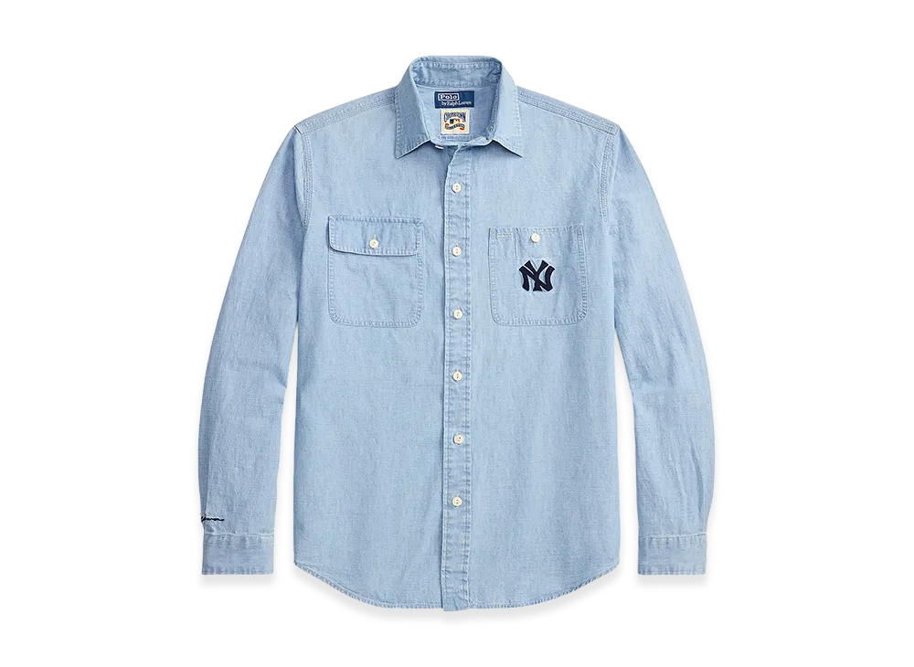 Polo Ralph Lauren x MLB Yankees Work Shirt "Light Indigo"