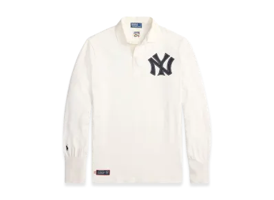 Polo Ralph Lauren x MLB Yankees Rugby Shirt "Deckwash White"