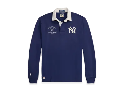 Polo Ralph Lauren x MLB Yankees Rugby Shirt "Dark Cobalt"