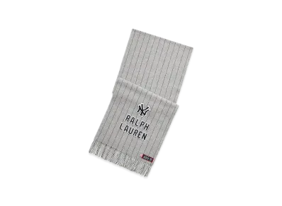Polo Ralph Lauren x MLB Yankees Wool Scarf "Grey Heather"