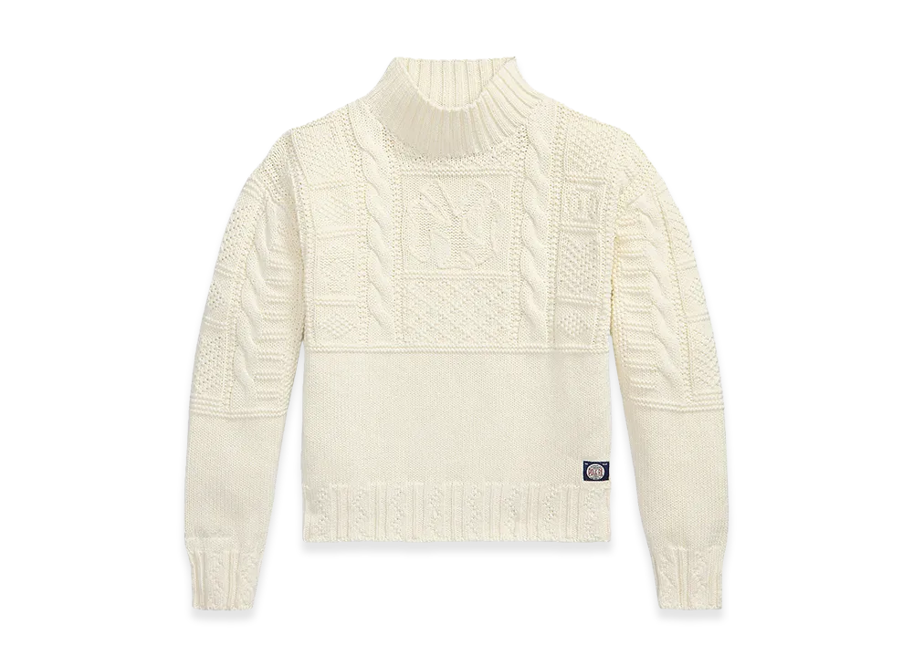 Polo Ralph Lauren x MLB Yankees Sweater "Antique Cream"
