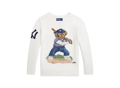 Polo Ralph Lauren x MLB Yankees Sweater "Deckwash White Combo"