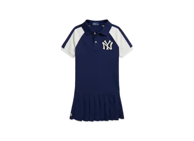Polo Ralph Lauren x MLB Yankees Polo Dress "Dark Cobalt/Deckwash White"