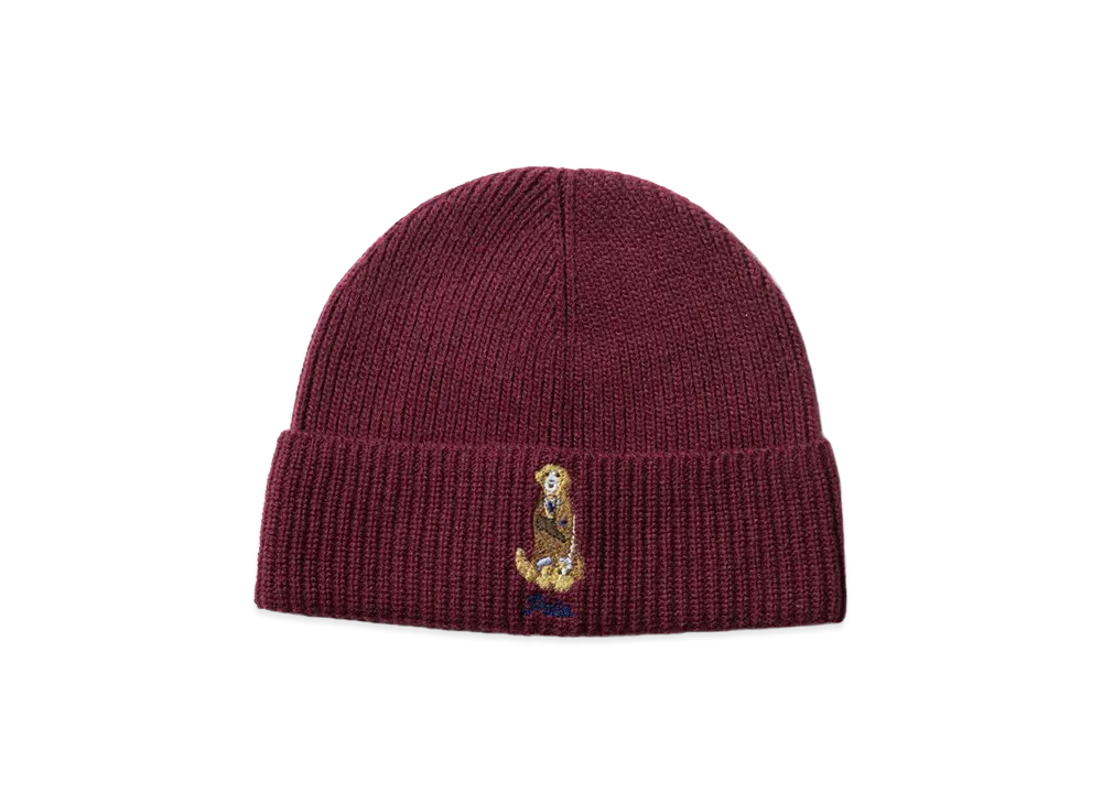 Polo Ralph Lauren Golden Retreiver Beanie "Red Wine"