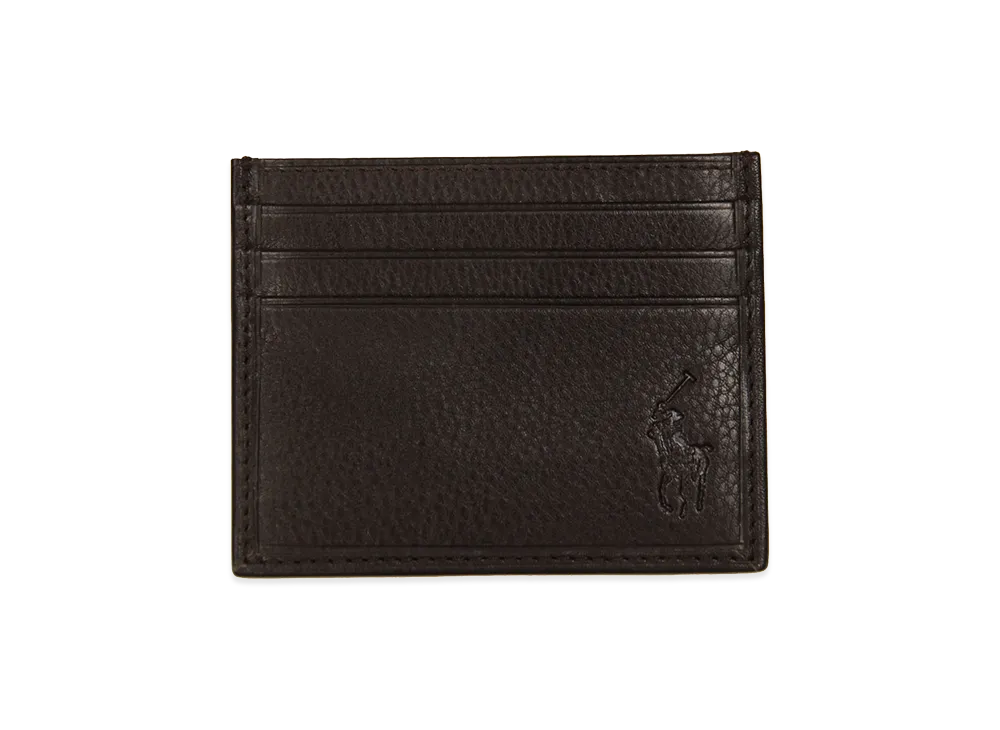 Polo Ralph Lauren Leather Multi CC-Card Case "Brown"