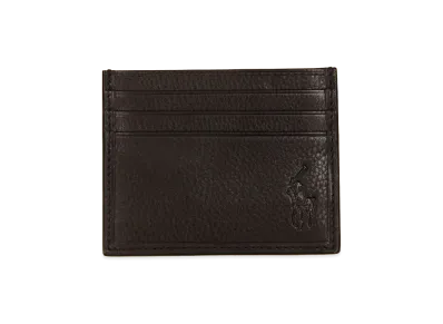 Polo Ralph Lauren Leather Multi CC-Card Case "Brown"