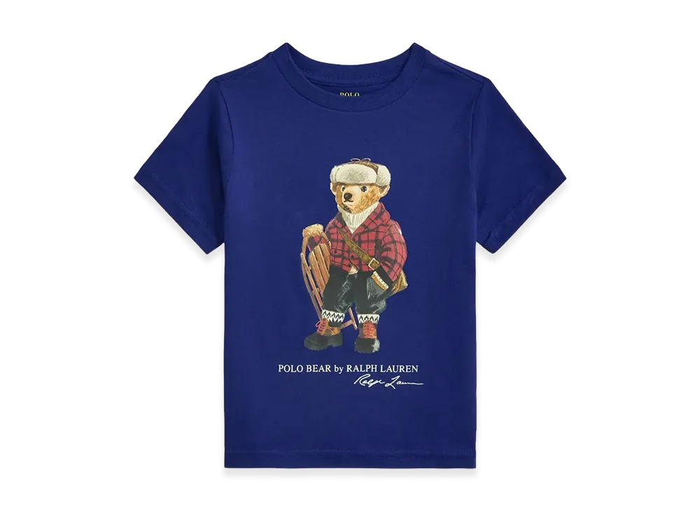 Polo Ralph Lauren Kids Bear T-Shirt "Blue"