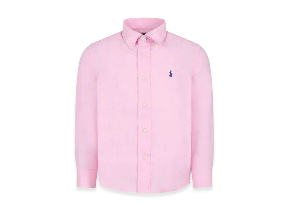 Polo Ralph Lauren Kids Linen Shirt "Pink"