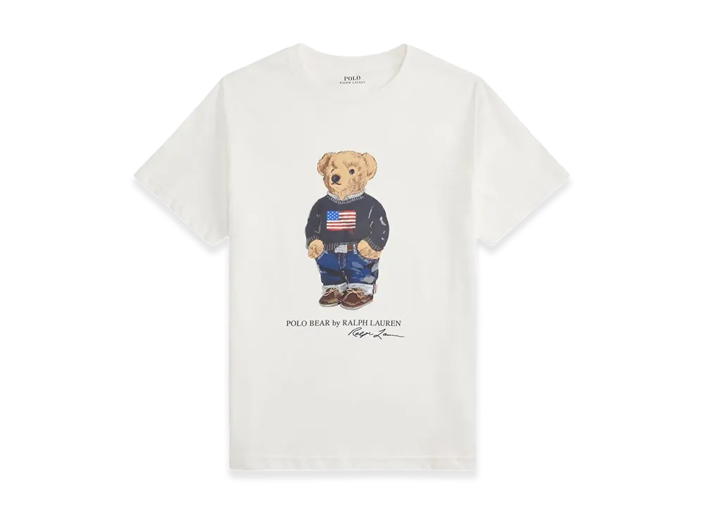 Polo Ralph Lauren Kids Bear T-Shirt "White"