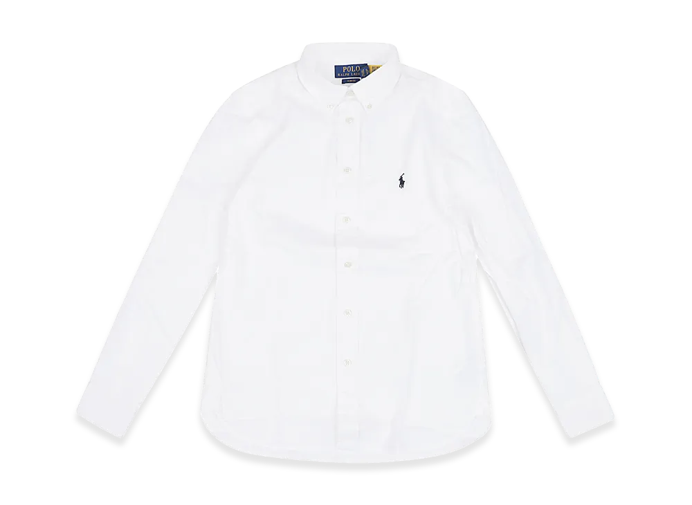 Polo Ralph Lauren Kids Oxford Slim Fit Shirt "White"