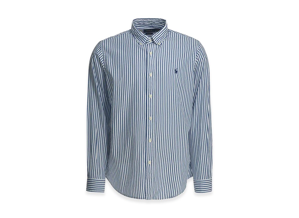 Polo Ralph Lauren Casual Shirt With Logo "Light Blue"
