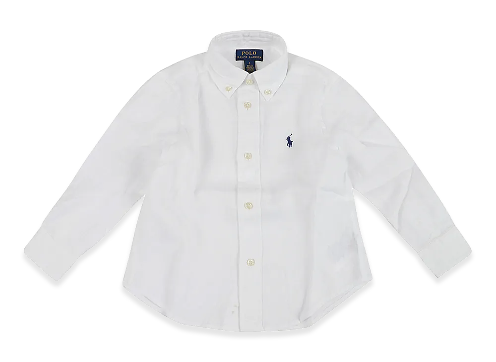Polo Ralph Lauren Kids Clbdppc-Shirts-Sport Shirt "White"