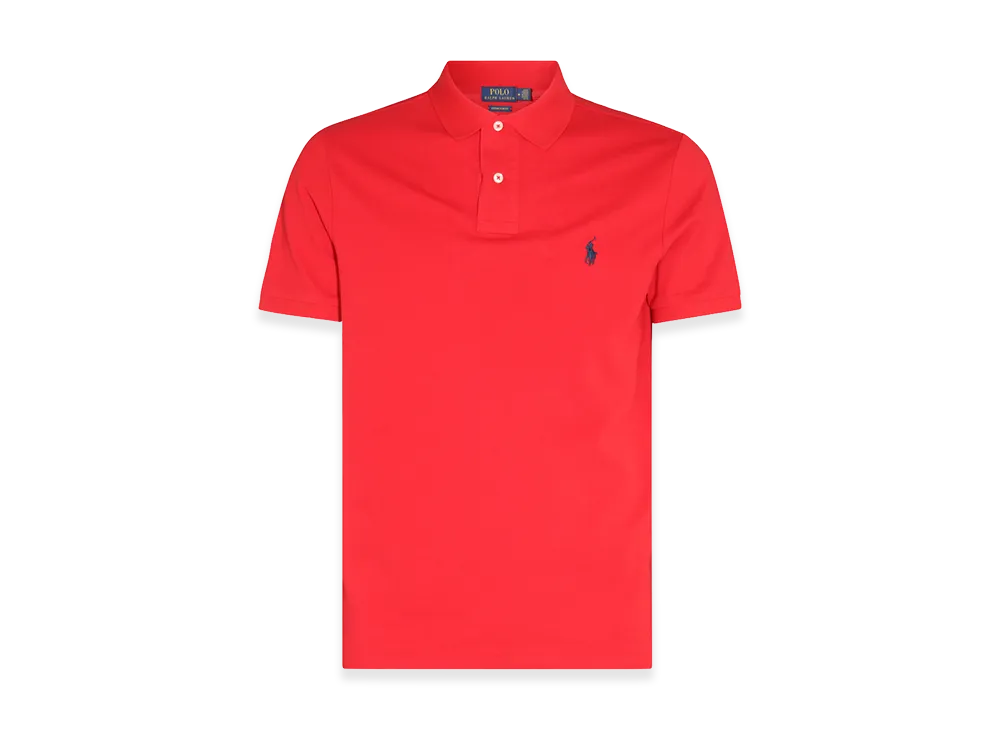 Polo Ralph Lauren Cotton Jersey Polo Shirt "Red"