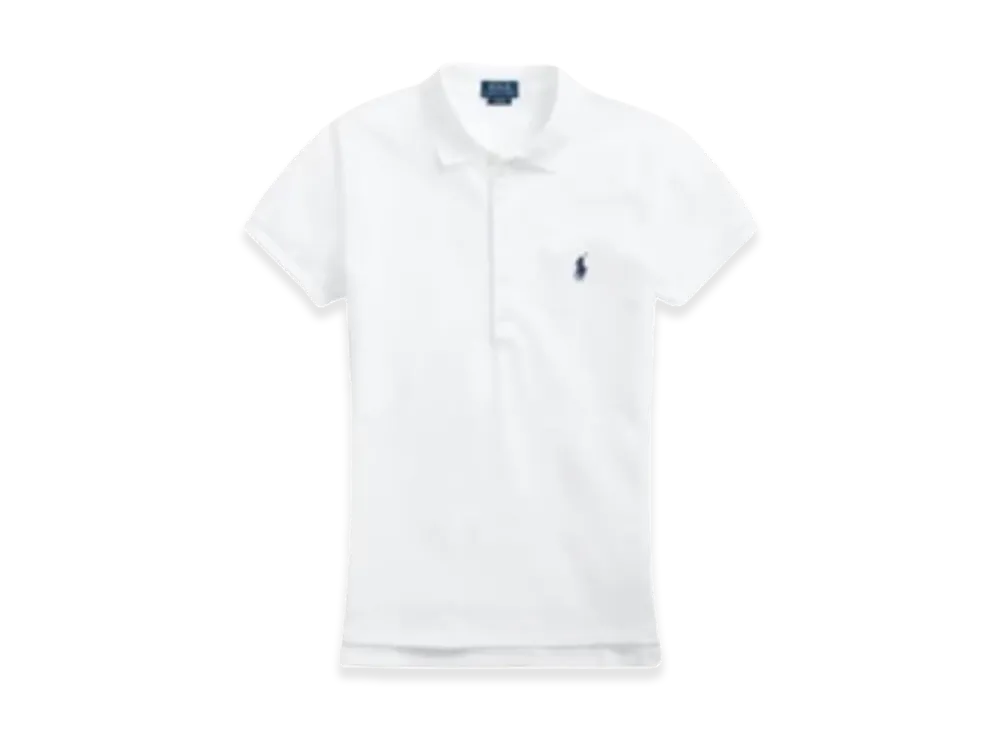 Polo Ralph Lauren Women's Cotton Polo Shirt With Logo "White"