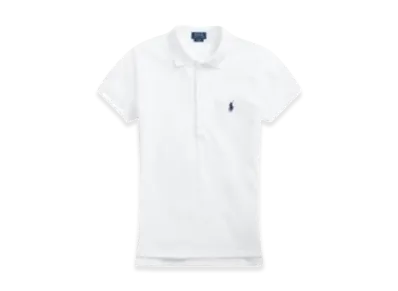 Polo Ralph Lauren Women's Cotton Polo Shirt With Logo "White"