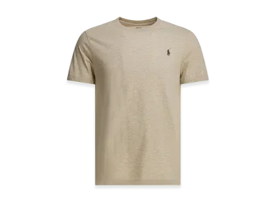 Polo Ralph Lauren Crew-Neck T-Shirt With Logo "Beige"