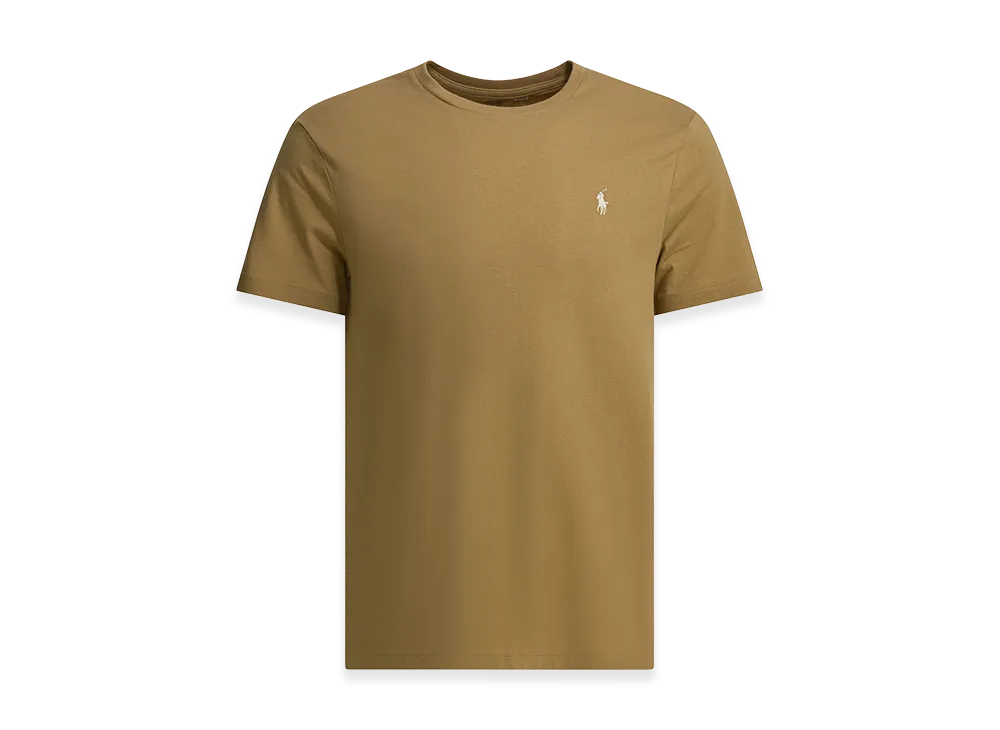 Polo Ralph Lauren Crew-Neck T-Shirt With Logo "Beige"