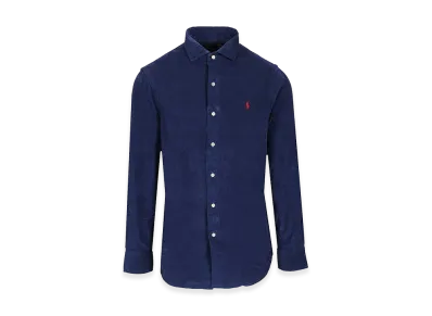 Polo Ralph Lauren Custom Fit Velvet Shirt "Navy"