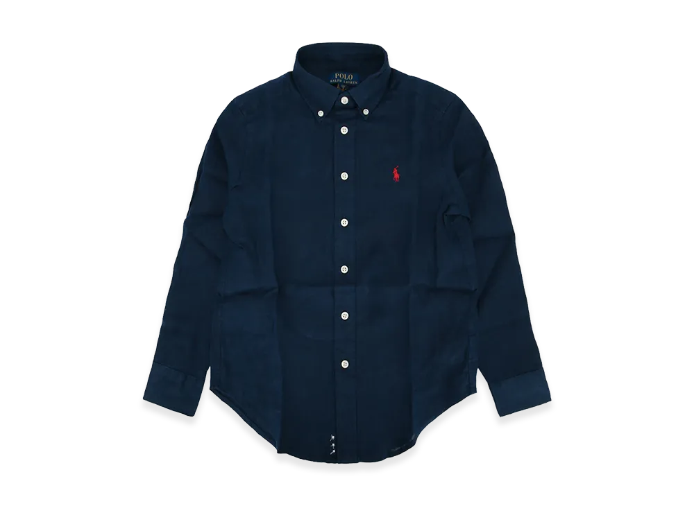 Polo Ralph Lauren Kids Linen Shirt "Navy"
