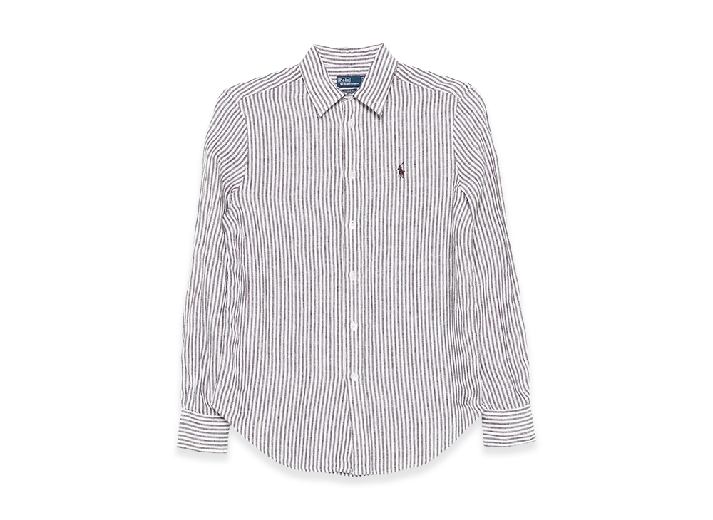 Polo Ralph Lauren Women's Linen Shirt "Grey"