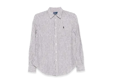 Polo Ralph Lauren Women's Linen Shirt "Grey"