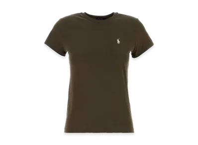 Polo Ralph Lauren Women's Cotton T-Shirt "Olive Green"