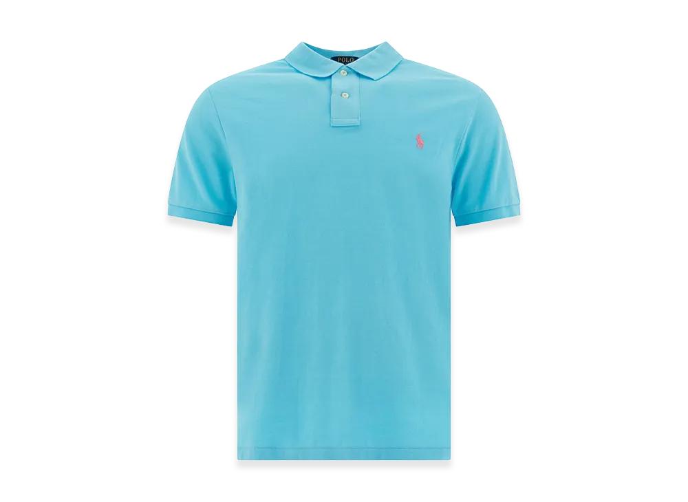 Polo Ralph Lauren Pique Polo Shirt "Light Blue"
