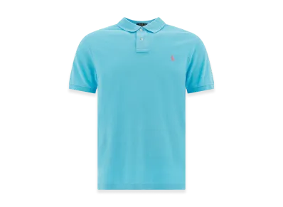 Polo Ralph Lauren Pique Polo Shirt "Light Blue"