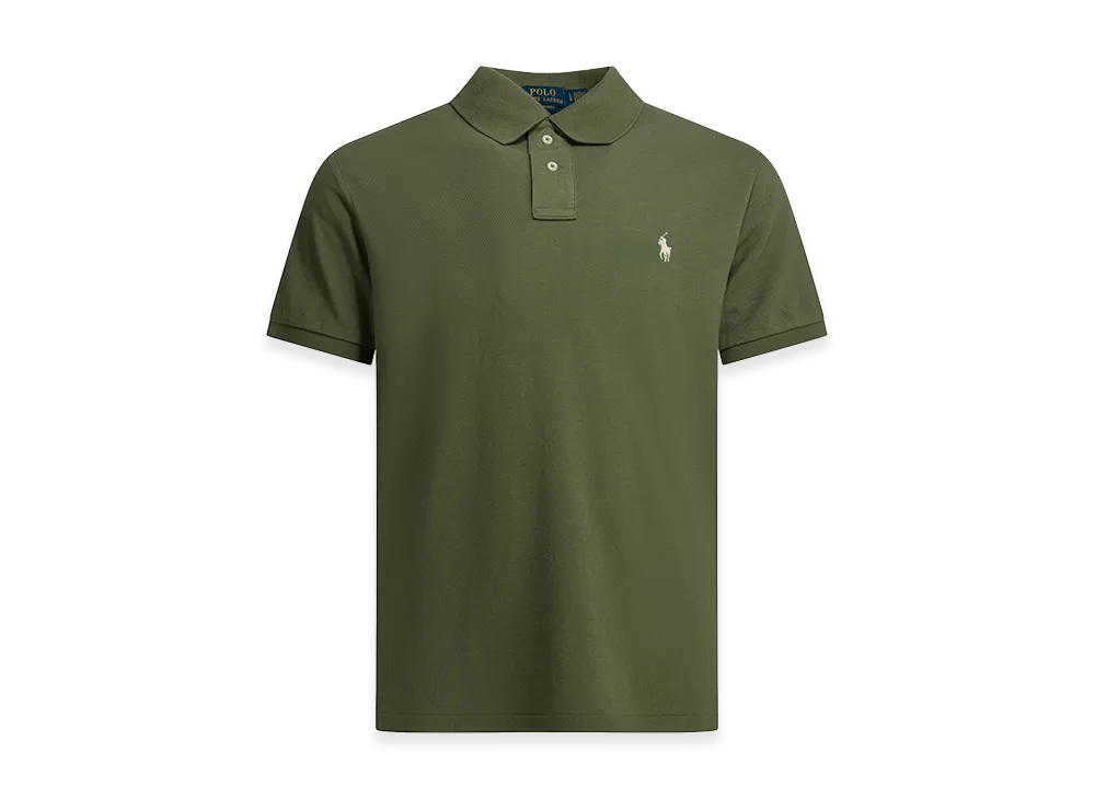 Polo Ralph Lauren Polo Shirt With Buttons And Logo "Green"