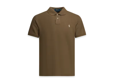 Polo Ralph Lauren Polo Shirt With Buttons And Logo "Brown"
