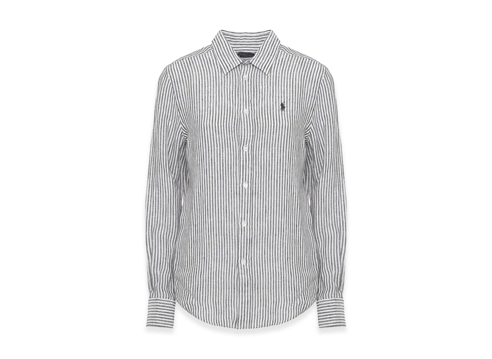 Polo Ralph Lauren Women's Shirts "Grey/White"