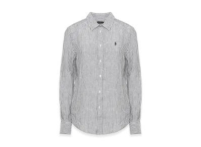 Polo Ralph Lauren Women's Shirts "Grey/White"