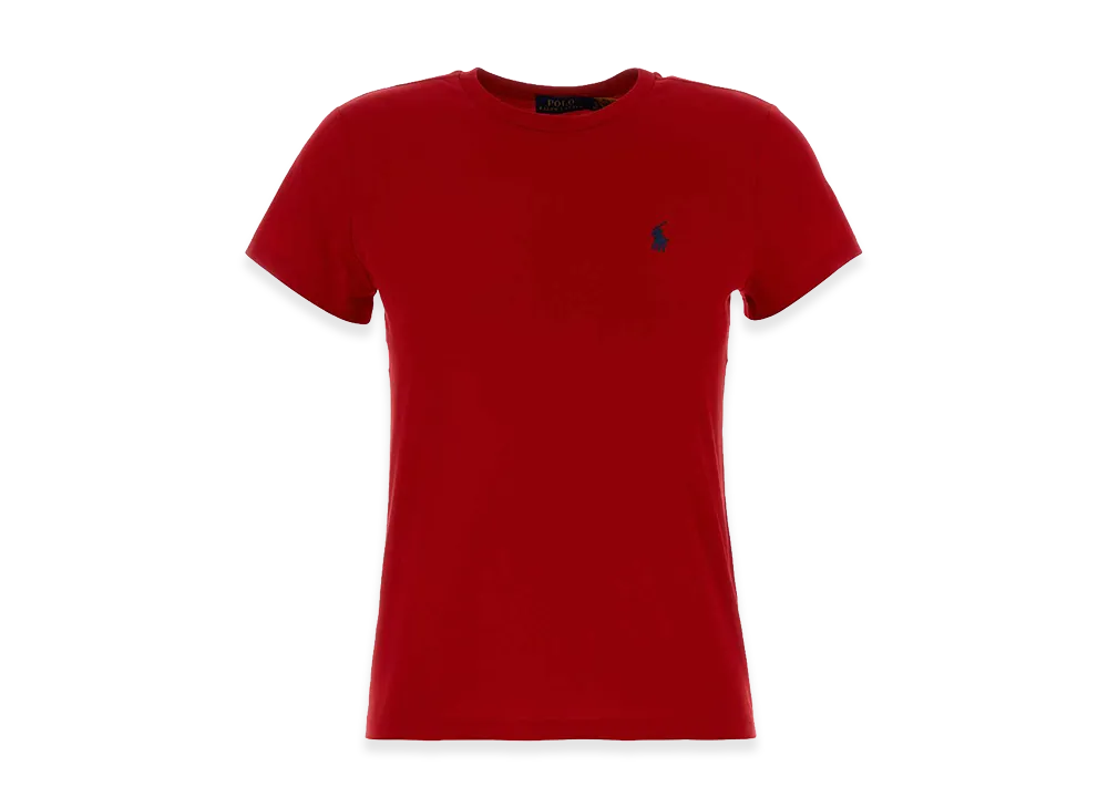 Polo Ralph Lauren Women's Cotton T-Shirt "Red"