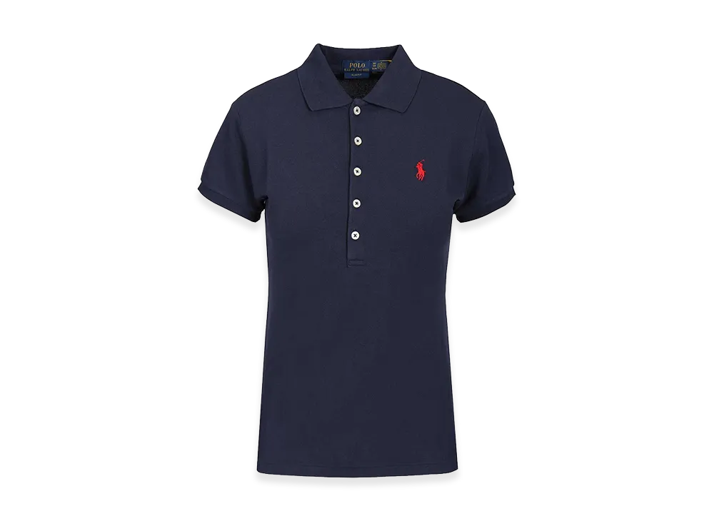 Polo Ralph Lauren Women's Slim Fit Polo Shirt "Navy"