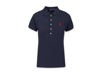 Polo Ralph Lauren Women's Slim Fit Polo Shirt "Navy"
