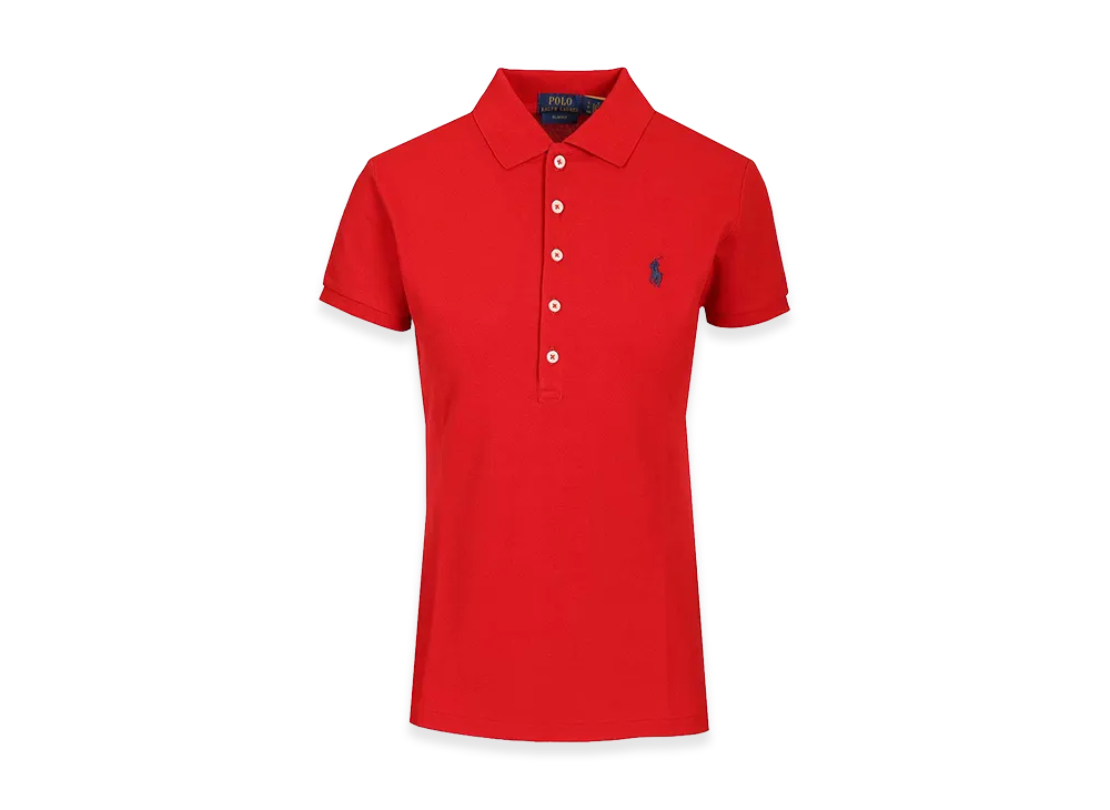 Polo Ralph Lauren Women's Slim Fit Polo Shirt "Red"