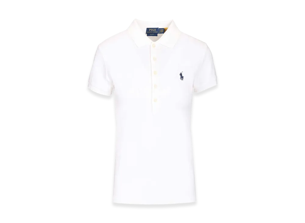 Polo Ralph Lauren Women's Slim Fit Polo Shirt "White"