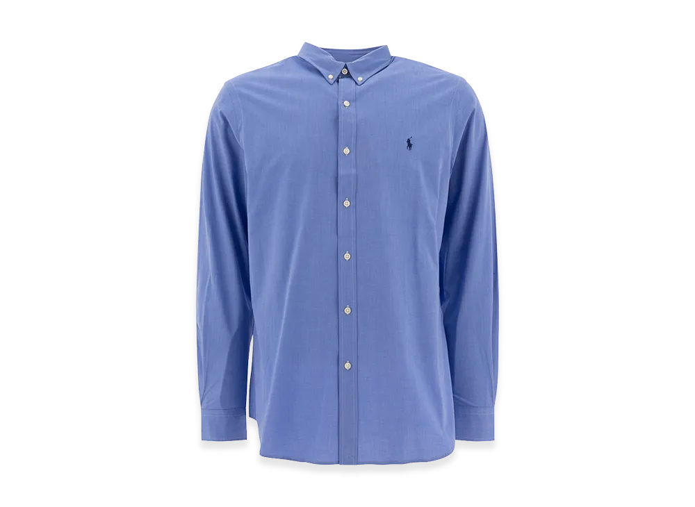 Polo Ralph Lauren Slim-Fit Stretch Fil-A-Fil Shirt "Blue"
