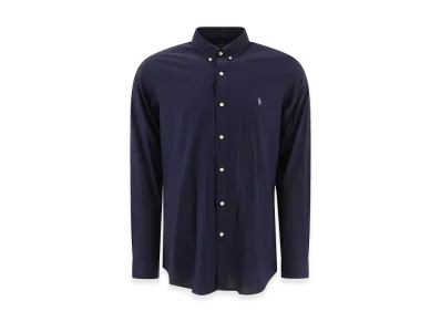 Polo Ralph Lauren Slim-Fit Stretch Poplin Shirt "Navy"