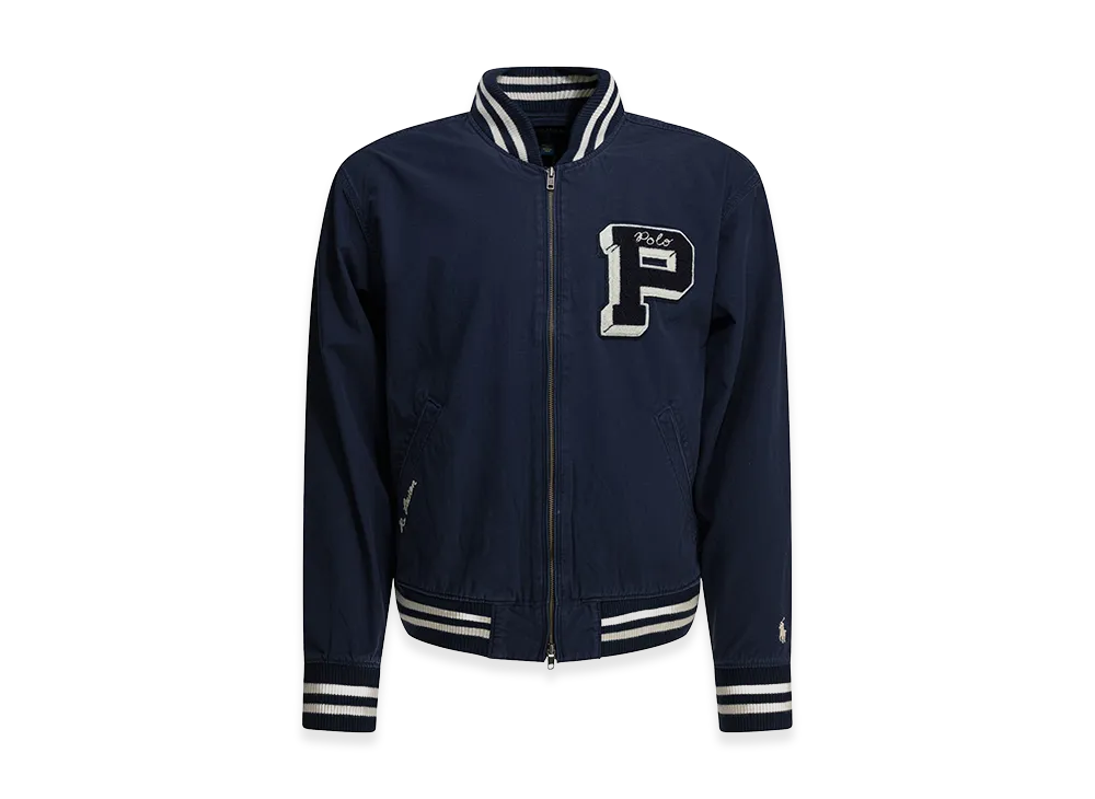 Polo Ralph Lauren Bomber Jacket With Logo "Navy"