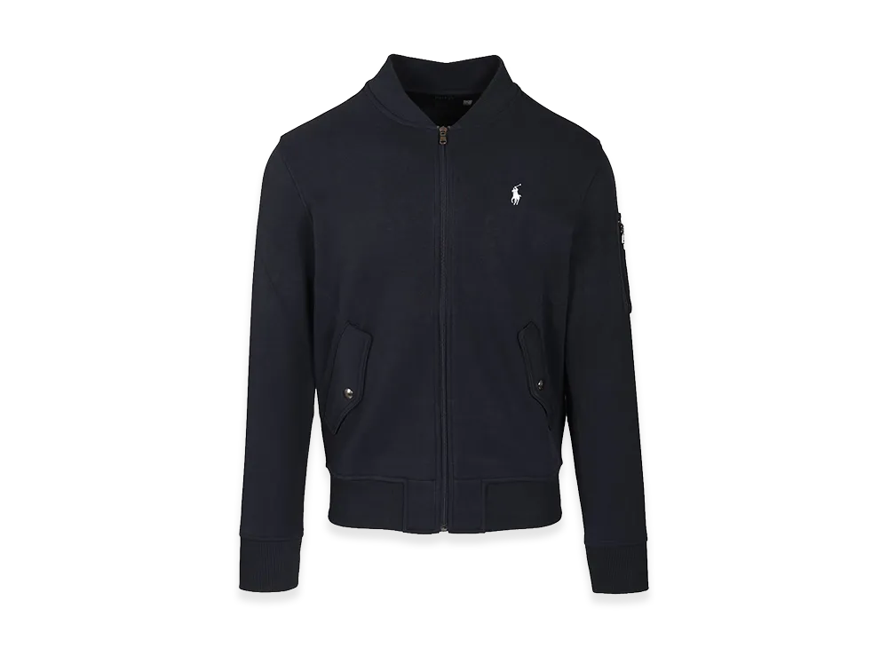 Polo Ralph Lauren Double-Knit Bomber Jacket "Navy"