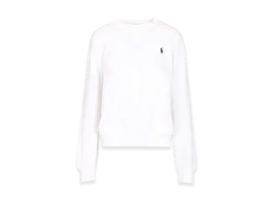 Polo Ralph Lauren Women's Crew Neck Sweatshirt "White"