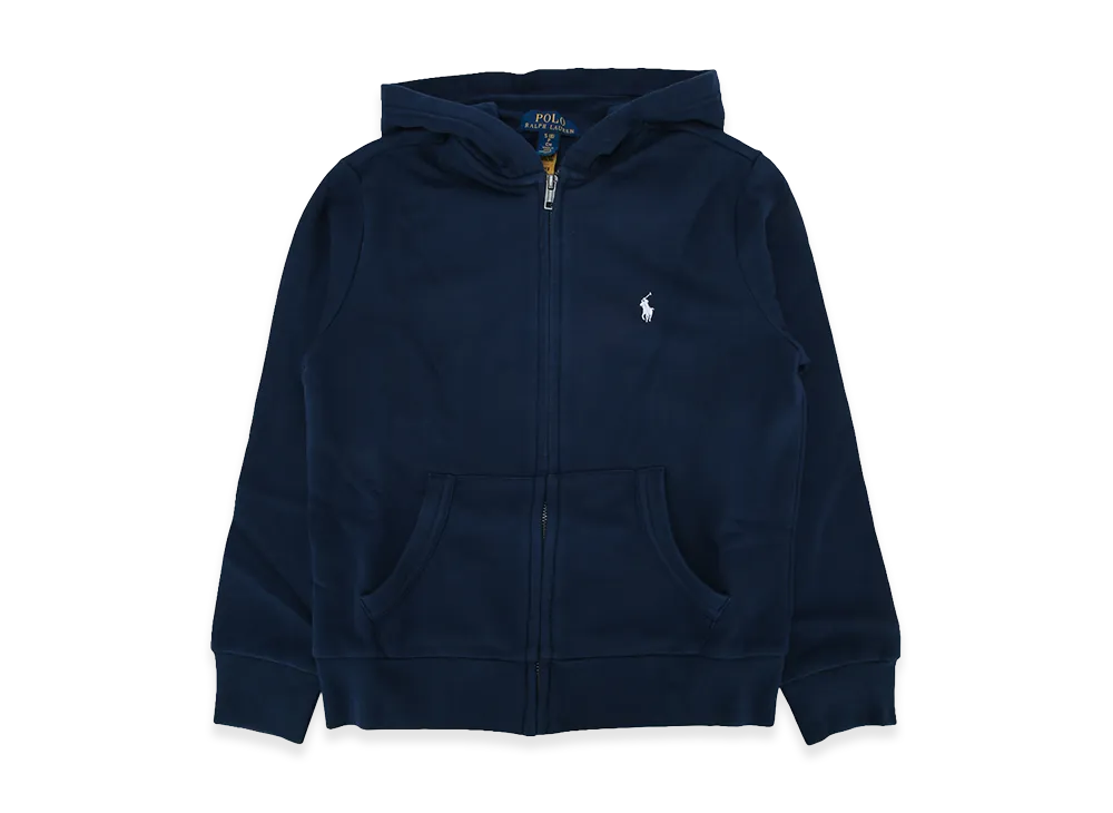 Polo Ralph Lauren Kids French Terry Full-Zip Hoodie "Navy"