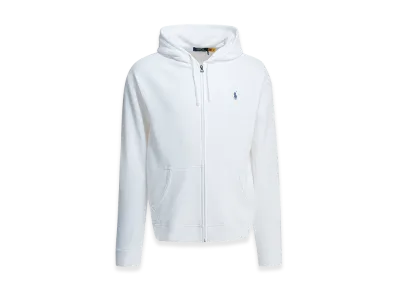 Polo Ralph Lauren Full Zip Sweatshirt With Logo "White"