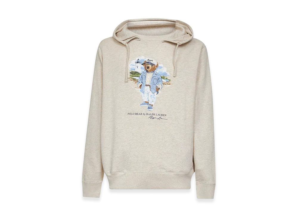 Polo Ralph Lauren Melanesiano Cotton Blend Sweatshirt "Ivory"