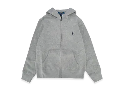 Polo Ralph Lauren Kids Fz Hood-Tops-Knit "Grey"